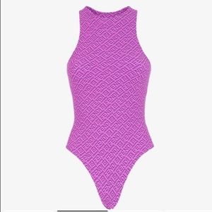 Fendi skims high neck bodysuit